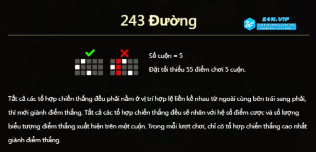 243 Cách Thắng Trong Slot Prosperity Tiger Tại Nhà Cái 24N